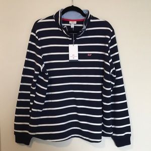 Vineyard Vines for Target Women’s Striped 1/4 ZIP